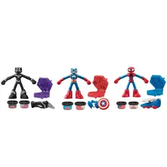 PLAY DOH - Masas Y Plastilinas Marvel Héroe Aleatorio