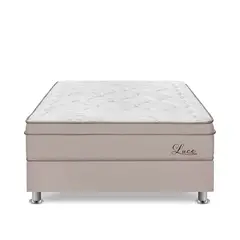 FORLI - Cama Luce Pocket 2 Plz + 2 Almohadas + Protector