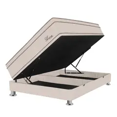 FORLI - Cama Boxet Luce Pocket 2 Plz + 2 Almohadas + Protector