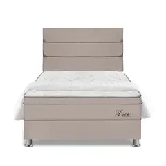 FORLI - Dormitorio Luce Pocket 2 Plz + Edredón + 2 Almohadas + Protector