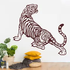 STICKART - Vinilo Tigre Rugiendo