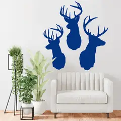 STICKART - Vinilo Cabezas De Ciervo