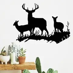 STICKART - Vinilo Grupo De Ciervos