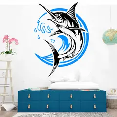 STICKART - Vinilo Decorativo Pez Merlín