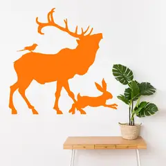 STICKART - Vinilo Ciervo Y Conejo