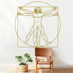 STICKART - Vinilo Hombre De Vitruvio