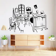 STICKART - Vinilo Habitación De Van Gogh