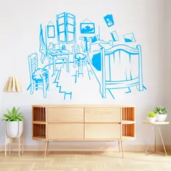 STICKART - Vinilo Habitación De Van Gogh