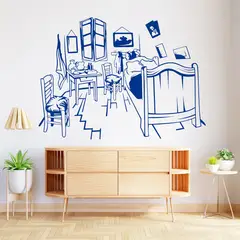 STICKART - Vinilo Habitación De Van Gogh