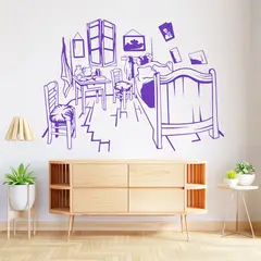 STICKART - Vinilo Habitación De Van Gogh