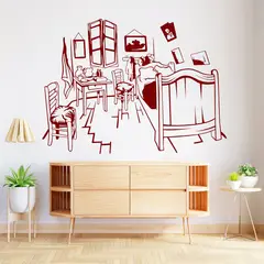 STICKART - Vinilo Habitación De Van Gogh
