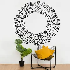 STICKART - Vinilo Decorativo Keith Haring