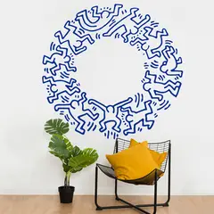 STICKART - Vinilo Decorativo Keith Haring