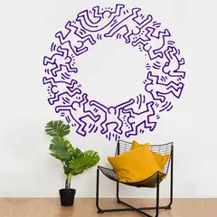 STICKART - Vinilo Decorativo Keith Haring