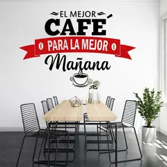 STICKART - Vinilo El Mejor Café