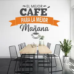 STICKART - Vinilo El Mejor Café