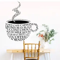 STICKART - Vinilo Taza De Letras