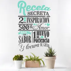 STICKART - Vinilo Receta Secreta