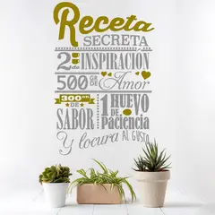 STICKART - Vinilo Receta Secreta