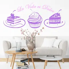 STICKART - Vinilo La Vida Es Dulce