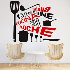 STICKART - Vinilo Cocina En Idiomas