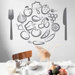 STICKART - Vinilo Almuerzo De Verduras