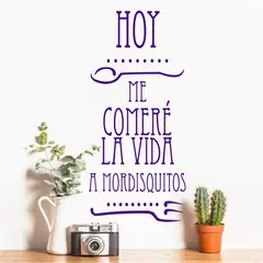 STICKART - Vinilo Hoy Me Comeré La Vida