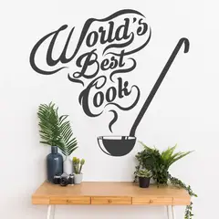 STICKART - Vinilo Mejor Cocinera Del Mundo