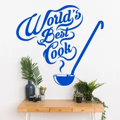 STICKART - Vinilo Mejor Cocinera Del Mundo
