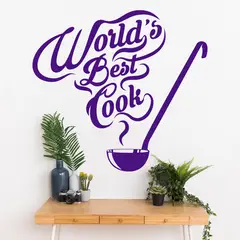 STICKART - Vinilo Mejor Cocinera Del Mundo