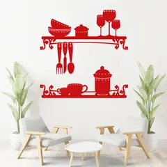 STICKART - Vinilo Utensilios De Cocina