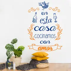 STICKART - Vinilo Decorativo En Esta Casa