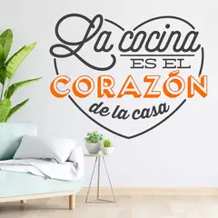 STICKART - Vinilo Corazón De La Casa