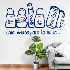 STICKART - Vinilo Decorativo Condimentos