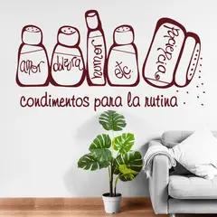 STICKART - Vinilo Decorativo Condimentos
