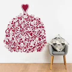 STICKART - Vinilo Vestido De Ramas