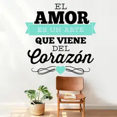 STICKART - Vinilo Decorativo El Amor