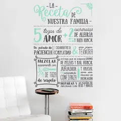 STICKART - Vinilo Receta Familiar