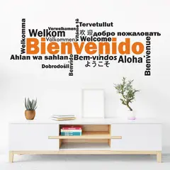 STICKART - Vinilo Decorativo Bienvenido