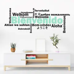 STICKART - Vinilo Decorativo Bienvenido