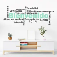 STICKART - Vinilo Decorativo Bienvenido