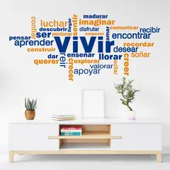 STICKART - Vinilo Decorativo Vivir