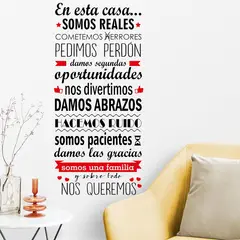 STICKART - Vinilo Decorativo Somos Reales