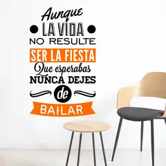 STICKART - Vinilo Aunque La Vida