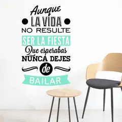 STICKART - Vinilo Aunque La Vida