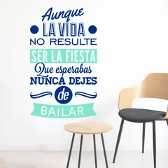 STICKART - Vinilo Aunque La Vida