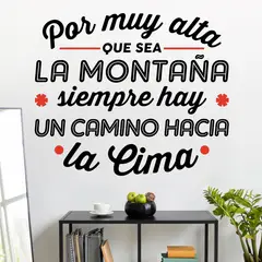 STICKART - Vinilo Decorativo La Montaña