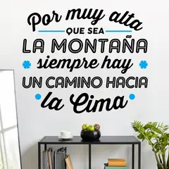 STICKART - Vinilo Decorativo La Montaña