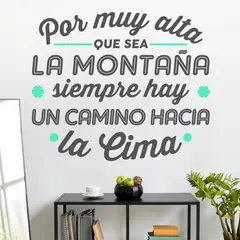 STICKART - Vinilo Decorativo La Montaña