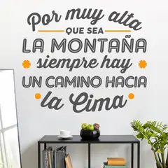 STICKART - Vinilo Decorativo La Montaña